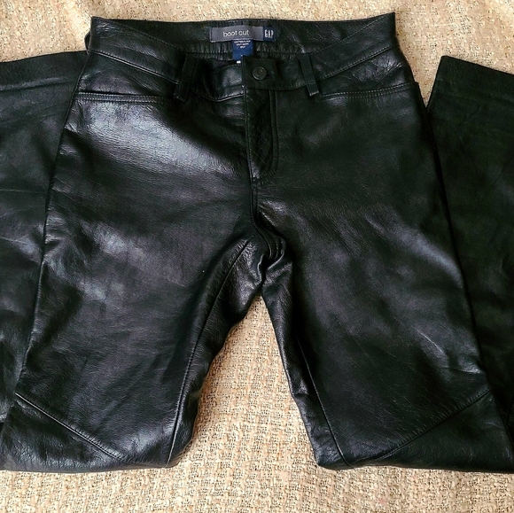 BLACJ Genuine Leather pants like New condition. - Picture 5 of 9